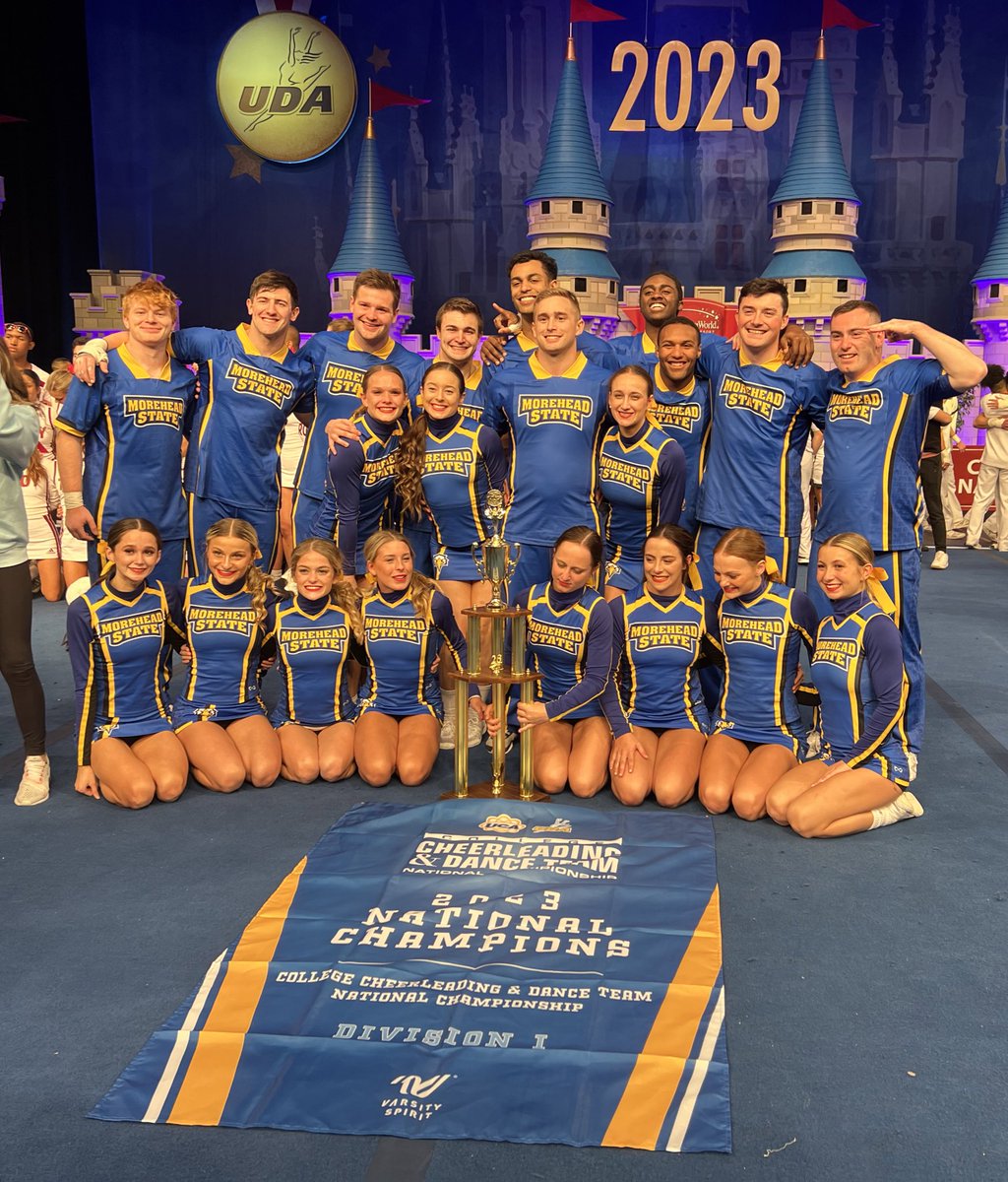 Division I Cheer - Gold Medalist: 

Morehead State University 

#UCAnationals