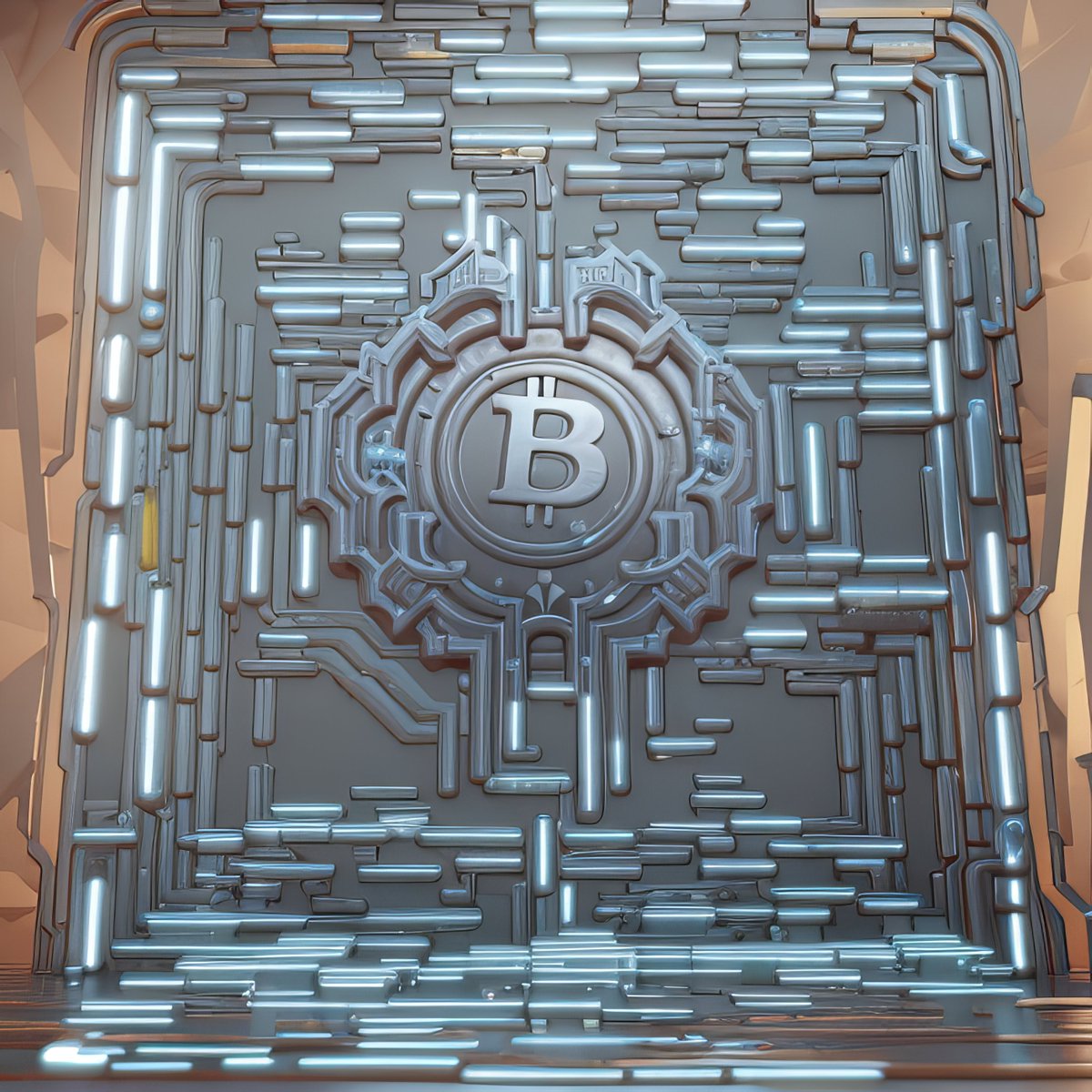 RedBearNFTs's tweet photo. I've just created a new NFT on @rarible. Please go check it out- along with all of the other pieces. Follow for updates here on twitter and also on 
@rarible RB-Original ₿itcoin Vault #1 https://t.co/WsSldLogFn #rarible #ethereum #nonfungible #digitalasset #nft #bitcoin https://t.co/LLpDoiAzsR