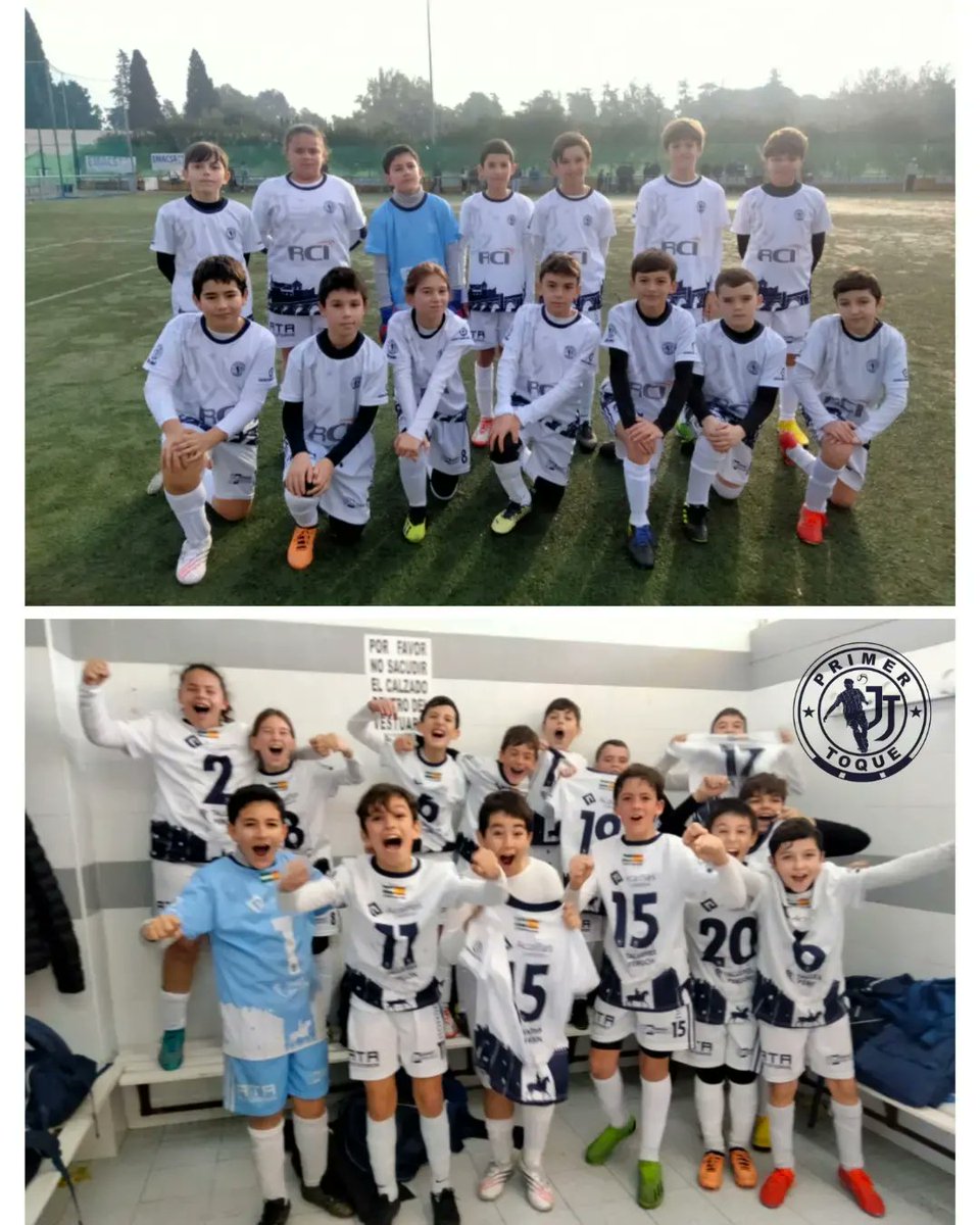 Primer TOQUE J.T.

Grandes los partidos de nuestros dos alevines ante dos geniales rivales, compañeros y fantásticos clubs amigos como son @azaharadelguadalquivir y @cdmonfuba

A seguir trabajando y respetando a todos los compañeros que practican este maravilloso deporte.