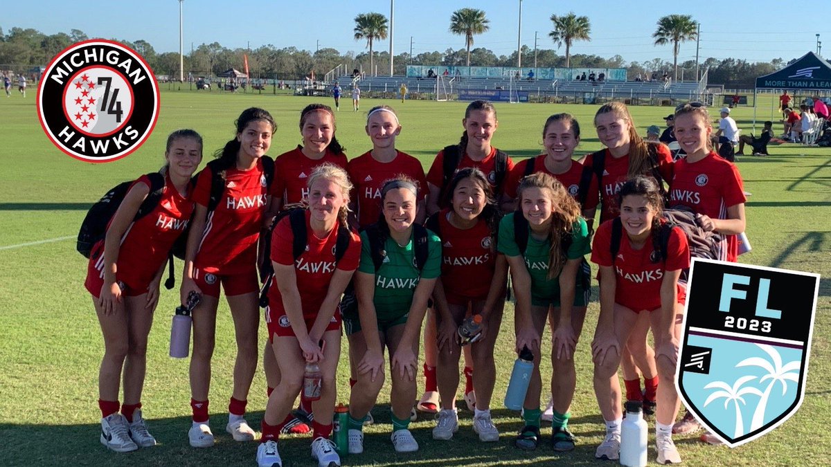tayla_maddock's tweet photo. Had the best time at the Florida ECNL showcase! Great work from my Michigan Hawks u17 team for 3 wins. 
2-0 W vs. Ohio Elite Soccer Academy  
2-1 W vs. Tulsa SC 
2-1 W vs. Penn Fusion SA 
An amazing opportunity and can’t wait for more! Thank you to the coaches that came to watch! https://t.co/oYqPOxVweJ