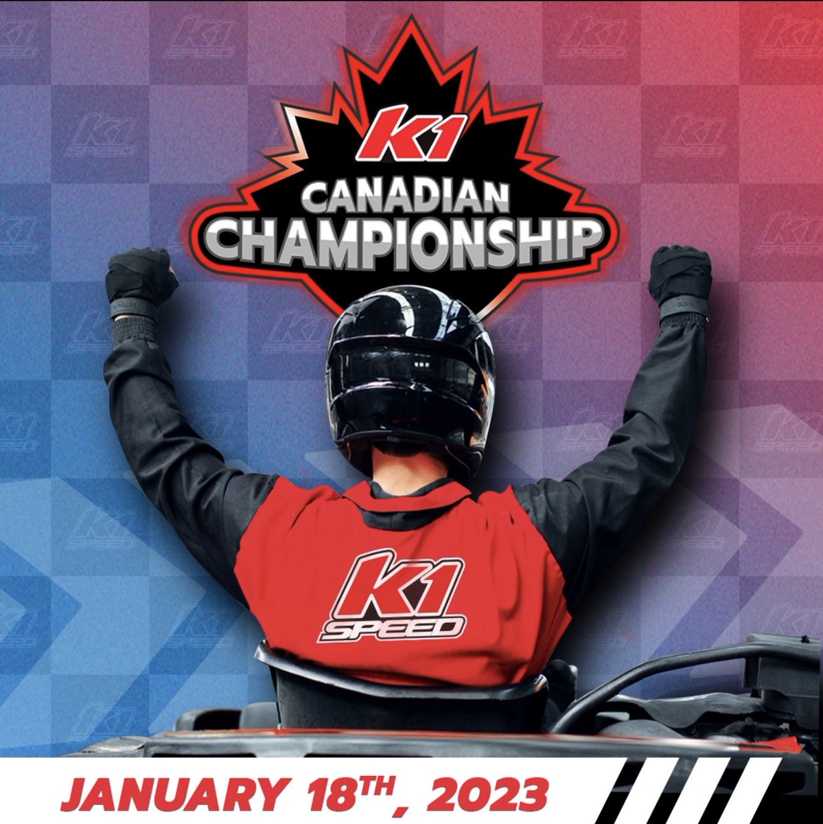 k1speedcanada's tweet photo. 🗓️ Wednesday, January 18th, 2023

📍 K1 Speed Mississauga 

👑 We crown a new Canadian Champion

🗣️ All are invited to attend! https://t.co/P4lgYNZTj9