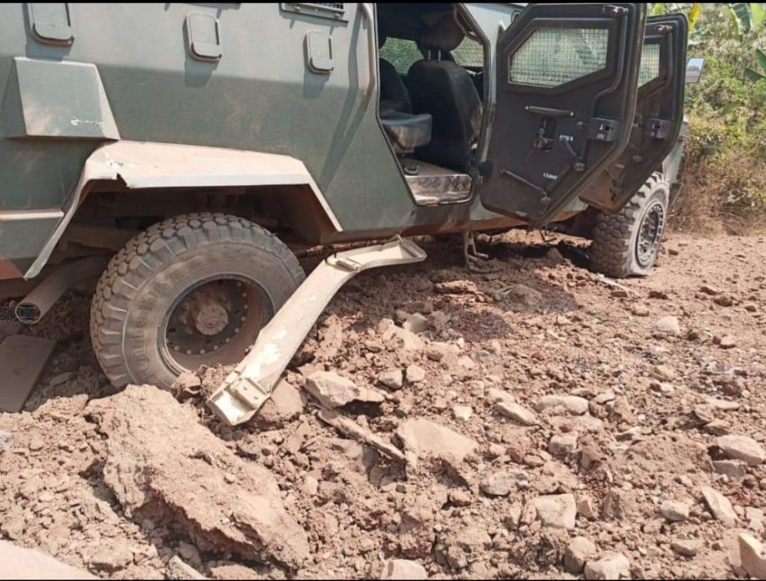 DssAgovc's tweet photo. 15.01.2023. As lucky survivors continue to lick their wounds, we advise all #TerroristGenocidalCameroun forces to desert #Ambazonia or be dead. @AJEnglish @BBCWorld @CNN @StateDept @CanadaFP @NorwayMFA @French_Gov @EU_Commission @UKParliament @UN_HRC @GlencreeCentre @ICRC @UN https://t.co/Fq6XsT3Dfg