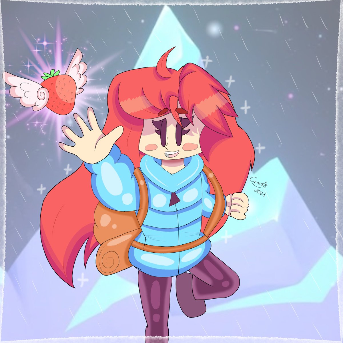 CamsSketchyDra1's tweet photo. So I've been playing some Celeste lately! #Celeste https://t.co/WZKKsKn6j6
