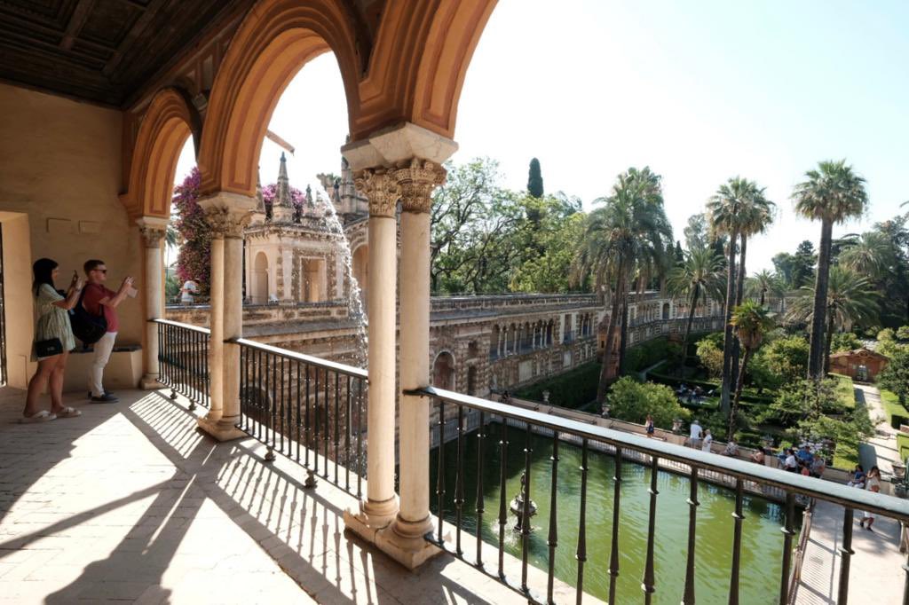 Ayto_Sevilla's tweet photo. ⚜️ El @SevillaAlcazar permitirá visitar sus murallas en primavera, ofreciendo vistas inéditas de los jardines del Palacio.

El balcón del Estanque de Mercurio o la parte superior de la Galería del Grutesco formarán parte del recorrido una vez instauradas las medidas de seguridad. https://t.co/OIXblnfKK9