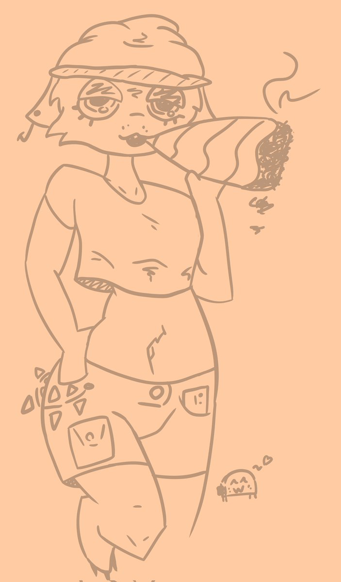 RealHappyToast's tweet image. I dont use this account enough so have my current obsession #meowskulls hitting a comically large spliff