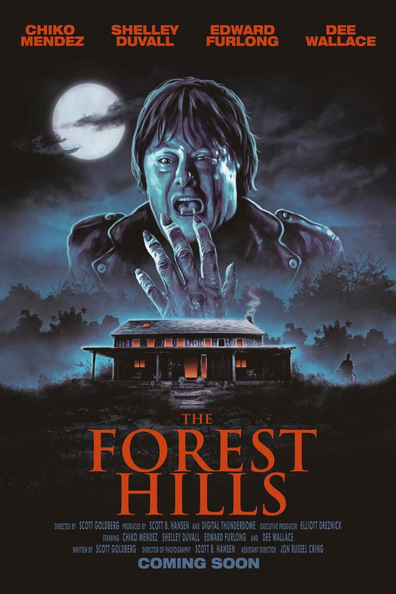 #TheForestHills dirección Scott Goldberg reune a #EdwardFurlong #DeeWallace y la aparición en pantalla fos décadas después de #ShelleyDuvall  ( #TheShining ) Un hombre es atormentado por visiones de pesadilla después de sufrir un traumatismo craneal #Werewolf  #sandymoon #rt