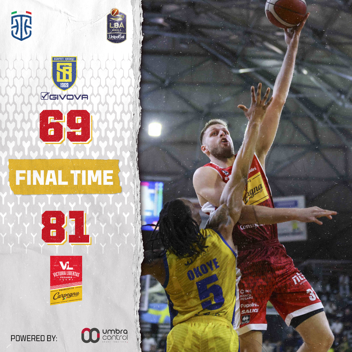 alessioteresi1's tweet photo. Vasilis Charalampopoulos was great today in the win on the road of @VLPesaro over @ScafatiBasket69 . Former player of #OlympiacosBC numbers👇
15 pts. + 8 reb in 26 minutes
4/4 2 pts.
1/3  3 pts.
4/5  ft 
@LegaBasketA #Vuelle #Charalampopoulos #SerieA #Basketball #Baloncesto https://t.co/Qsxh3FhDWr