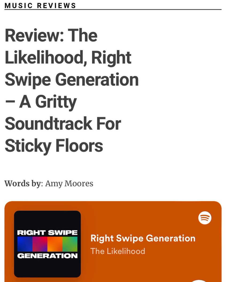 The Likelihood tweet media