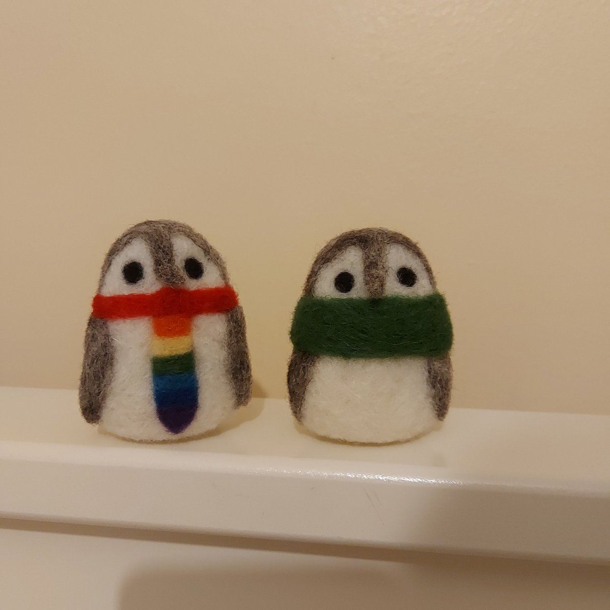 KatyRosebespoke's tweet photo. @lizbet_felt I want to say a massive thank you for the penguins🐧 you made us for Christmas, the boys absolutely love theirs and mine was a lovely surprise 🥰🥰🥰 #MHHSBD https://t.co/R25SUPBmyK