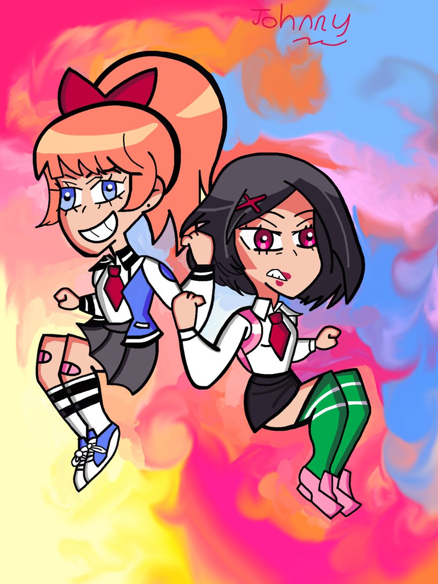 Johnnygalaxyst1's tweet photo. My drawing of river city girl #Misako #Kyoko #rivercity #rivercitygirls #RiverCityGirls2 #Kuniokun #ArcSystemWorks #WayForward #WayForwardTechnologies #videogame @WayForward @ArcSystemWorksU https://t.co/PRvU26miPv