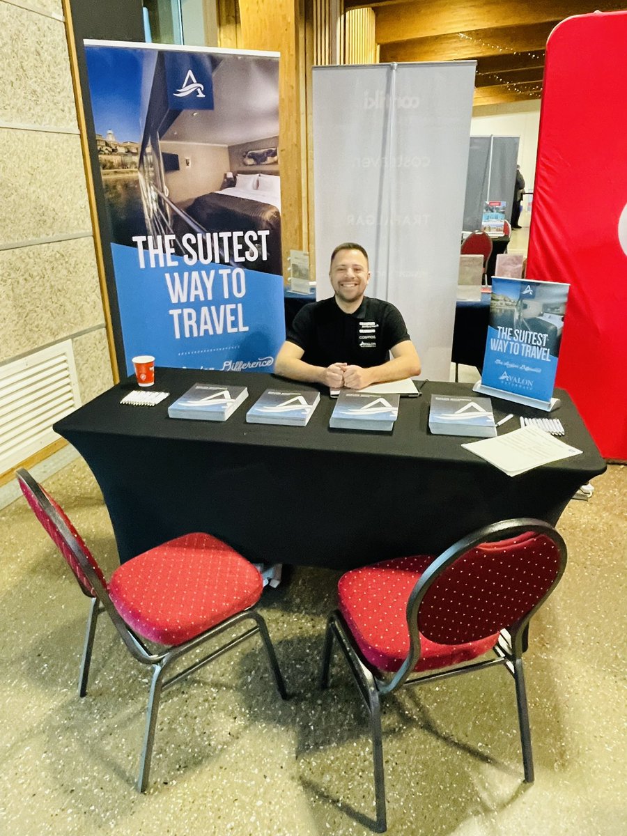 lloydmorris22's tweet photo. A busy working weekend! With back to back holiday shows supporting our wonderful agent partners @CosmosTradeUK @AvalonTradeUK https://t.co/rt8LOhOdUT