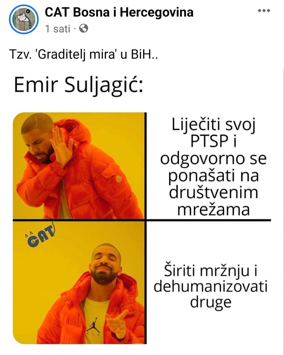 1. Ali ovaj kolektivitet koji je dao sebi za pravo postavljati drugima dijagnoze iz kućne udobnosti države koju non-stop blate, omalovažavaju a da im se pri tome sviđa finansijska dobit koju od nje uzimaju. ⬇️