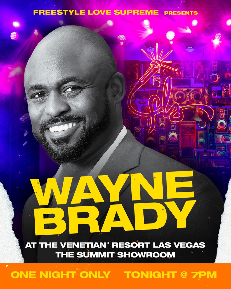 Vegas, you’re in for a surprise! Wayne Brady is back with the crew TONIGHT! Get your tickets now: VenetianLasVegas.com
