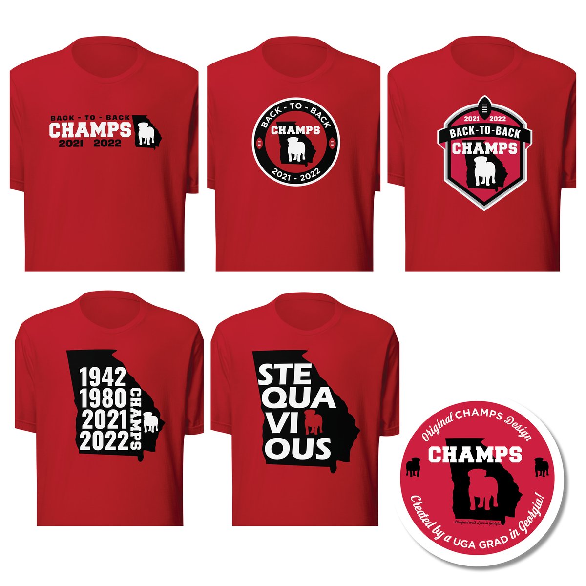 HoundAndThistle's tweet photo. I worked on even more t-shirt designs for our Georgia Bulldogs!
https://t.co/0XWU4fC12W
#GoDawgs https://t.co/4AXQVP7qw4