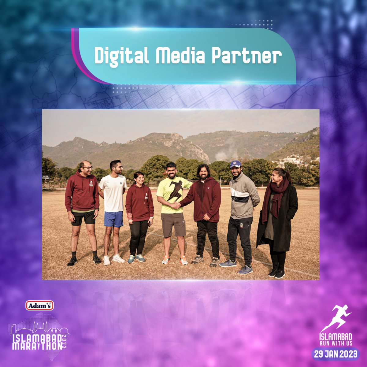 suleman932's tweet photo. Optimize Digital @optimizedigitpk joins @runwithuspk, as a Digital Media partner for Pakistan's biggest running event #IslamabadMarathon2023.
Hats off to Optimize Digital for the good work β€οΈπ
#RunwithUs #OptimizeDigital #IslamabadMarathon2023 https://t.co/boRZjHIg7j