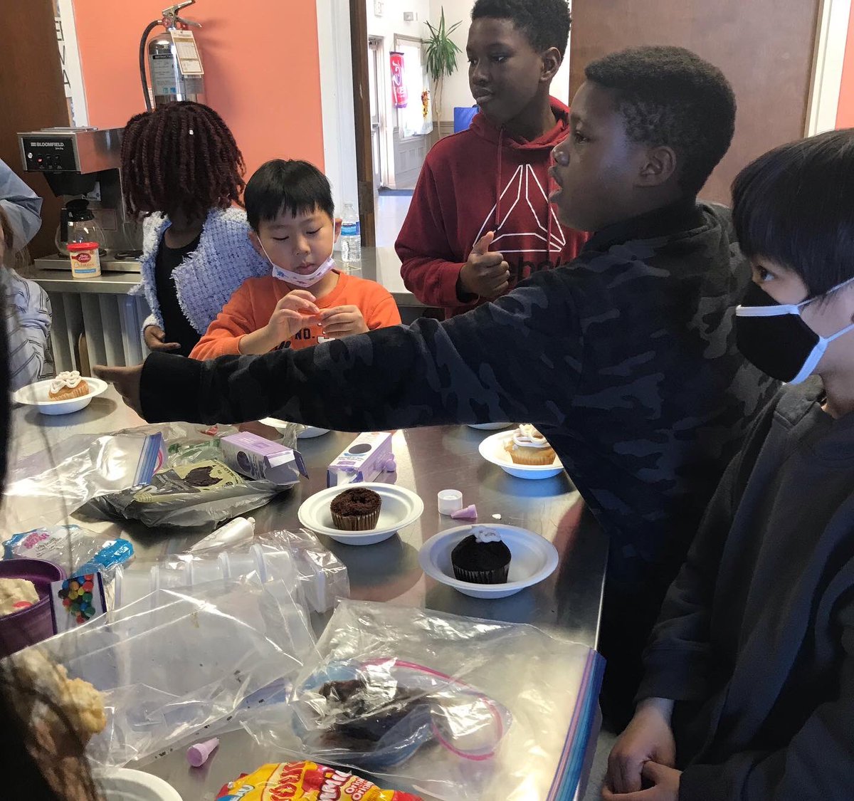 SPOTHunionville's tweet photo. Today we shared in God’s word by learning more about our relationship with Jesus. Also, we learned how we all are important parts of our church family flock. Lamb Cupcakes and Crafts were made together. Such Blessings! https://t.co/16xXw9ktxI