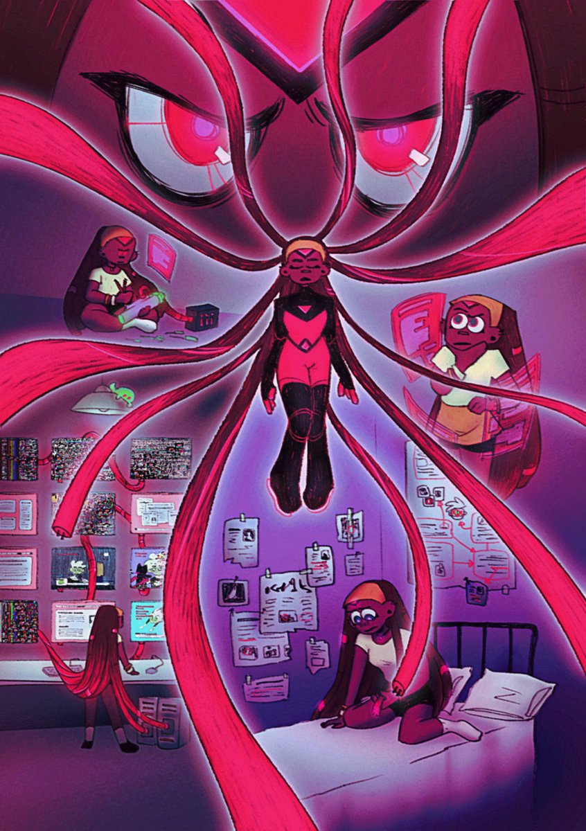 realititrip's tweet photo. my Red Error AU for @dpauzine :D 
#dannyphantom https://t.co/NRVXFHLJYj