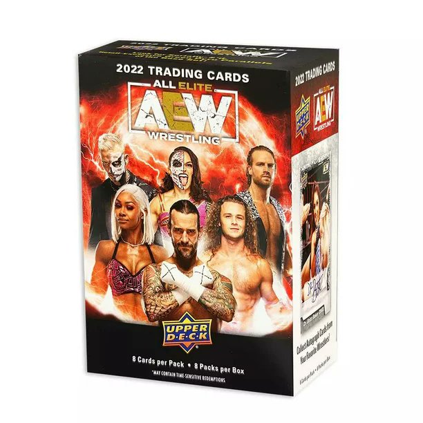 We will be giving away a 2022 Upper Deck AEW All Elite Wrestling Trading Cards Blaster Box to one random winner. Winner will be drawn 1/16/23 at 9PM EST <a href="/card_guide/">Wrestling Card Price Guide</a> <a href="/WrestlingTradi2/">WrestlingTradingCards.com™️</a> <a href="/AEW/">All Elite Wrestling</a> #wrestlingcards

To enter:

1. Retweet this tweet
2. Follow us on twitter