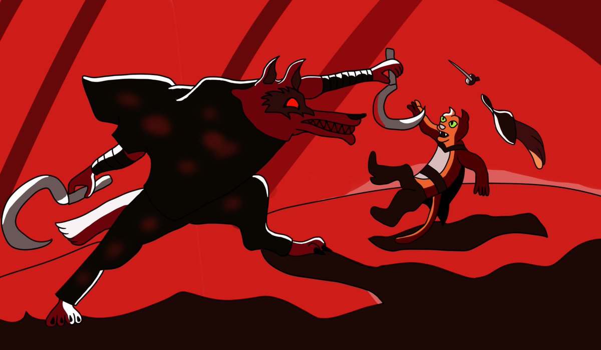 FimInfinito's tweet photo. LOBO VS GATO DE BOTAS 
#Gatodebotas2 https://t.co/obLVg7QAVv