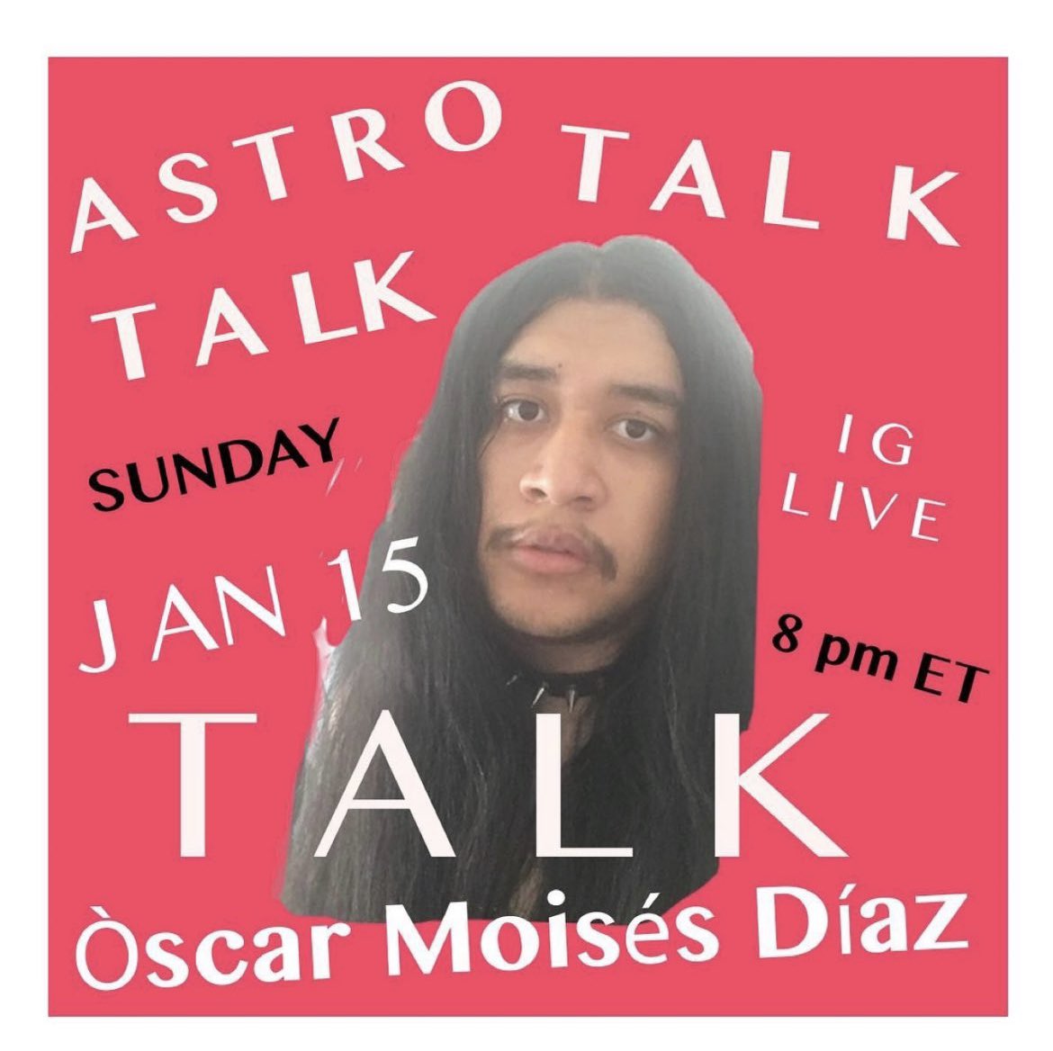 I’ll be live on instagram Live talking to CV Henriette of Astro tAlkTaLkTALK at 8pm est today Jan 15th about poetry+astrology and so much more. Tune in on IG: instagram.com/art_of_the_zod…