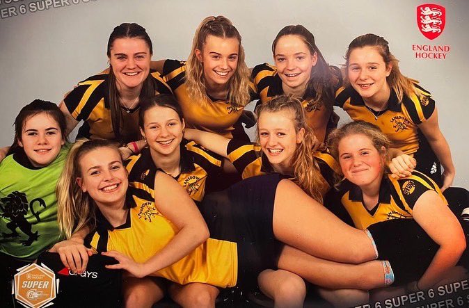 LansdownHockey's tweet photo. Our U16 Girls are 3rd 🥉 in the UK representing Gloucestershire &amp; @EH_West in the @EnglandHockey Super 6’s Indoor National Finals yesterday.
They pulled it out of the bag the entire day and were an absolute pleasure to travel to Nottingham with 🦁

Full report on FB &amp; Insta https://t.co/EupcSr6IYt