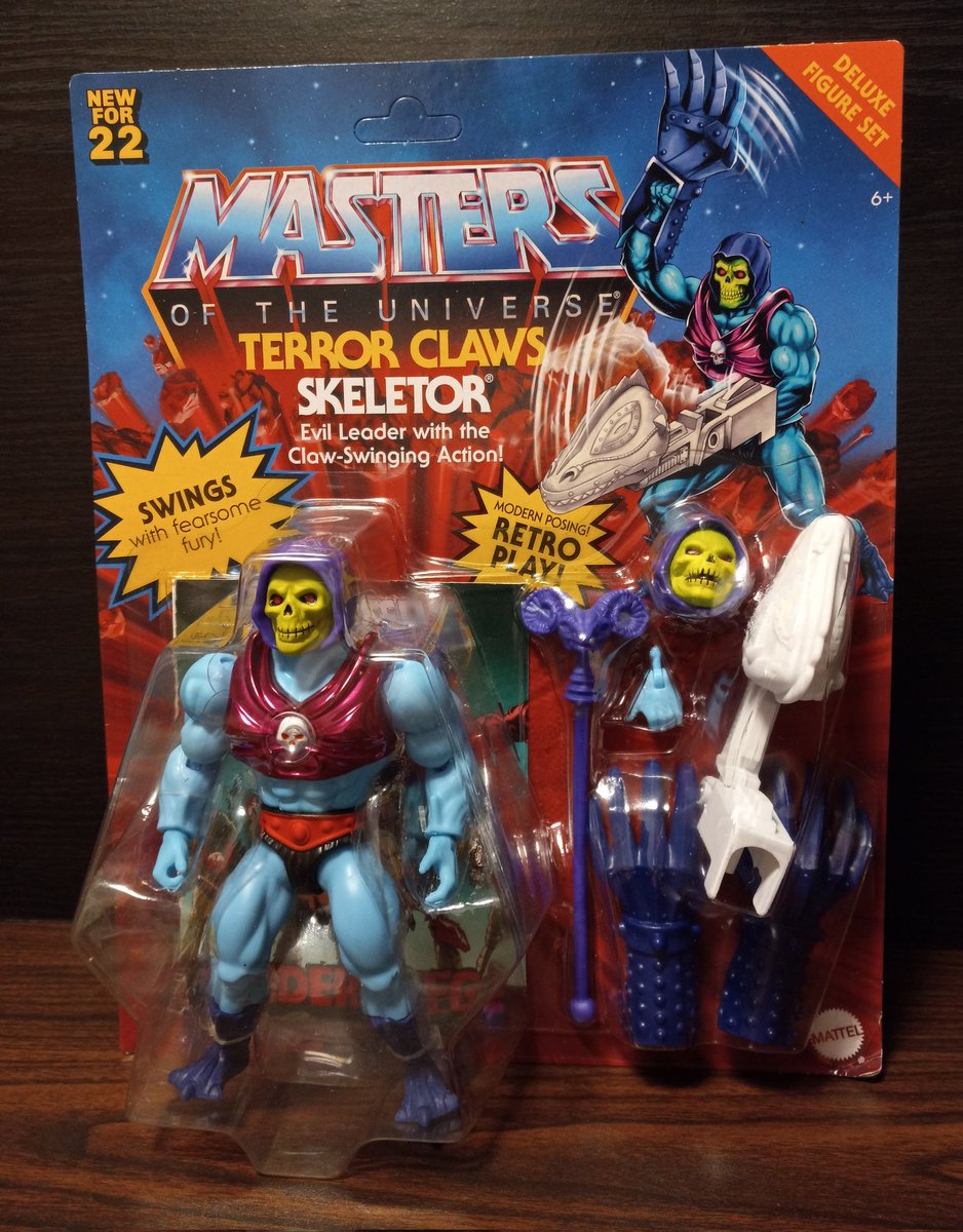 LoveMeSome1980s's tweet photo. Here's some stuff that I picked up at the toy show and there awesome.🤘⚡️🗡💪💀 @Mattel @MastersOfficial
#HeMan #FlyingFistsHeMan #Skeletor #TerrorClawsSkeletor #MOTUOrigins #MOTU #GreatestToysEverMade #GreatestFranchiseInTheUniverse https://t.co/y4HD0wf9IX
