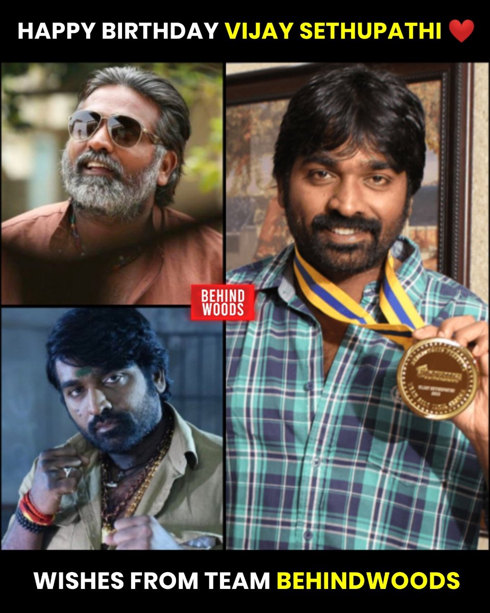 Wishing Makkal Selvan #VijaySethupathi ❤️✨️ A Very Happy Birthday &amp; Blockbuster Year Ahead 💥

<a href="/VijaySethuOffl/">VijaySethupathi</a>

#HappyBirthdayVijaySethupathi
#HBDVijaySethupathi
#MakkalSelvan #VJS