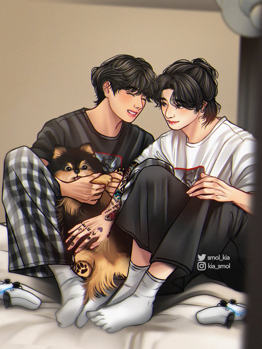 「"Happiness suits you"#taekook 」|기아のイラスト