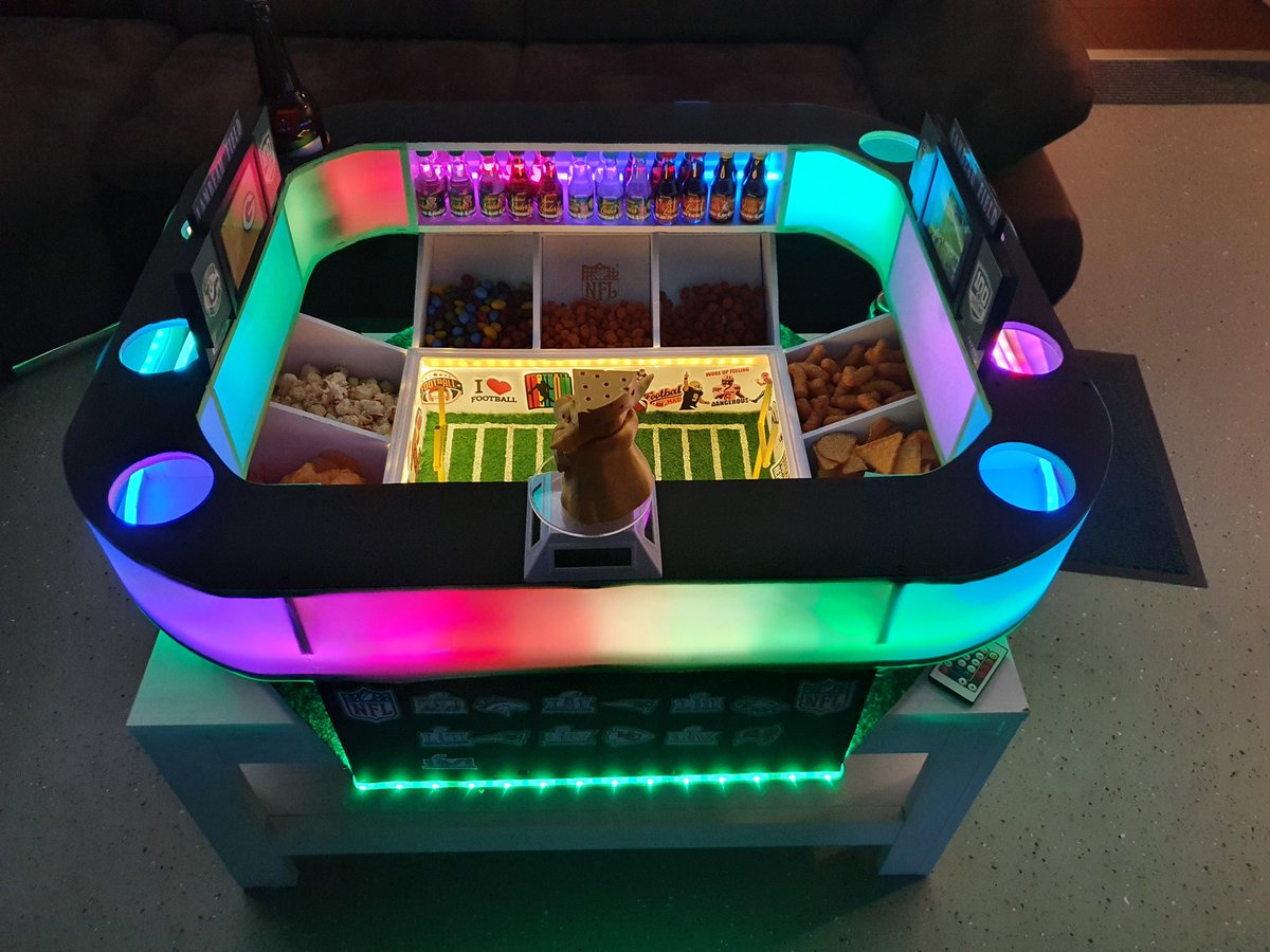SeroBlink's tweet photo. Dieses Jahr sind noch zwei drei Neuerungen geplant für unseren Snacktempel 💪💪💪
Seid gespannt 😜
@aprenzy 
@Icke41 

#ranNFL 
#ranNFLsuechtig 
#SuperBowlLVII 
#GoPackGo 
#GreenbayGermany https://t.co/R6vH6nPkBq