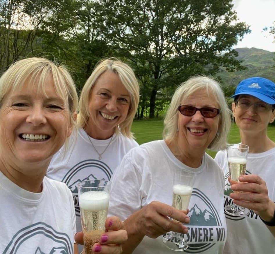 GrasmereWI's tweet photo. We walked all 214 #Wainwrights between us in a year! Here are some of the shots from our slideshow shown in @HallGrasmere  on Thursday celebrating our final walk up #HelmCrag @grasmereschool @grasmerevillage @CumbriaPR https://t.co/1uOwZZscKZ
