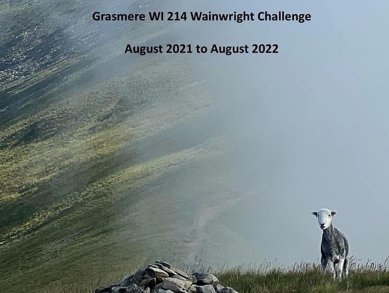 GrasmereWI's tweet photo. We walked all 214 #Wainwrights between us in a year! Here are some of the shots from our slideshow shown in @HallGrasmere  on Thursday celebrating our final walk up #HelmCrag @grasmereschool @grasmerevillage @CumbriaPR https://t.co/1uOwZZscKZ