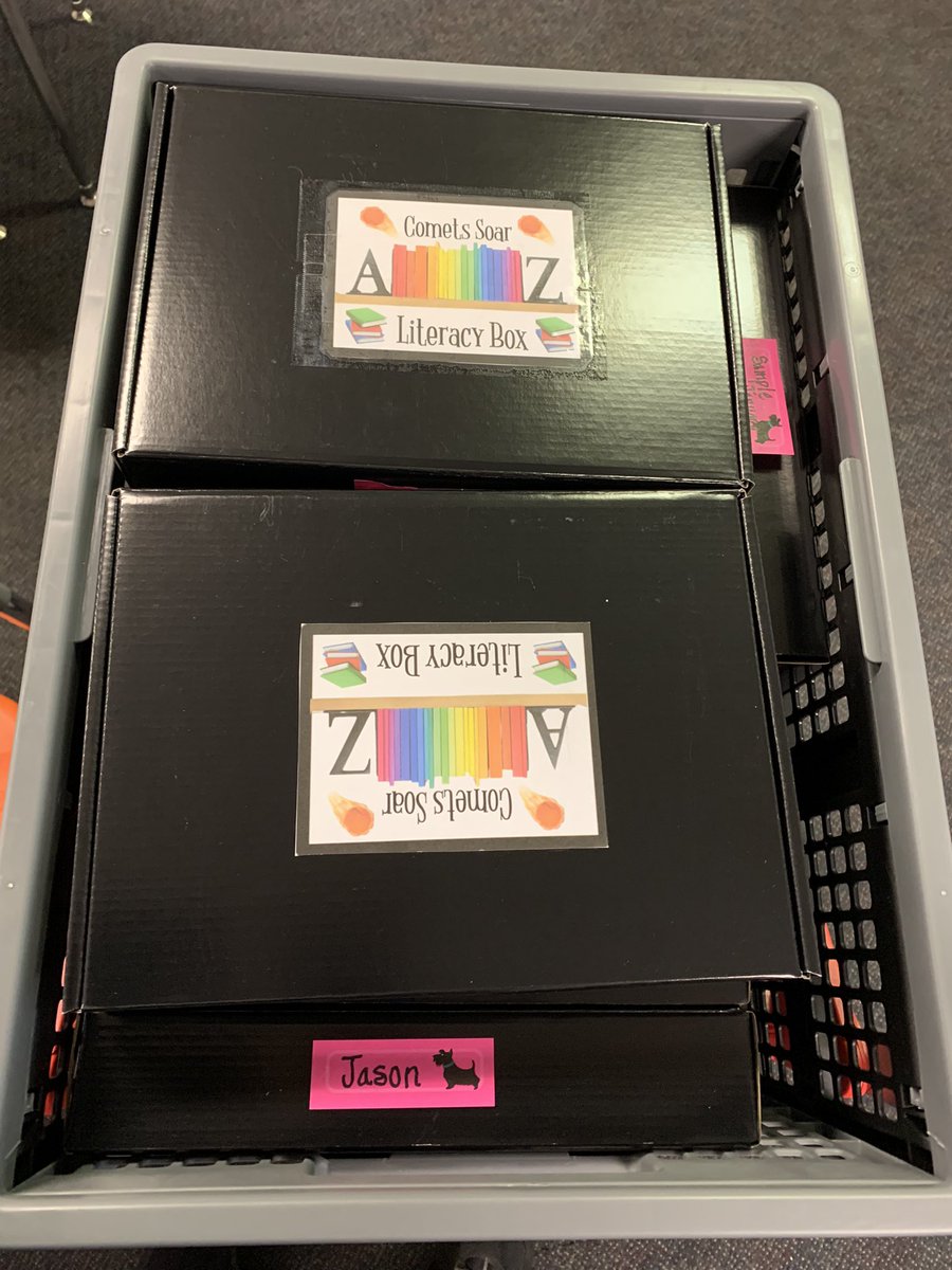 LisaNagoya's tweet photo. ๐ Our first Literacy Boxes went out on Friday, & every student who received one was the envy of their classmates! ๐ Tysm @jbaldwin_books for the idea, brainstorming, & valuable feedback! I look forward to seeing yours, too! ๐โ๏ธ #YesuaryWithAlane #NewProgram https://t.co/i6Ky5LjKjn