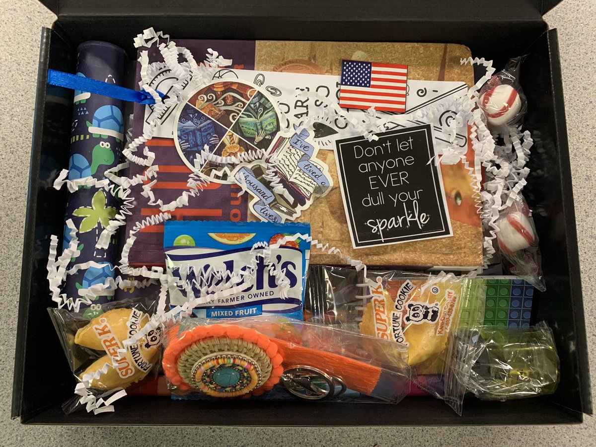 LisaNagoya's tweet photo. ๐ Our first Literacy Boxes went out on Friday, & every student who received one was the envy of their classmates! ๐ Tysm @jbaldwin_books for the idea, brainstorming, & valuable feedback! I look forward to seeing yours, too! ๐โ๏ธ #YesuaryWithAlane #NewProgram https://t.co/i6Ky5LjKjn