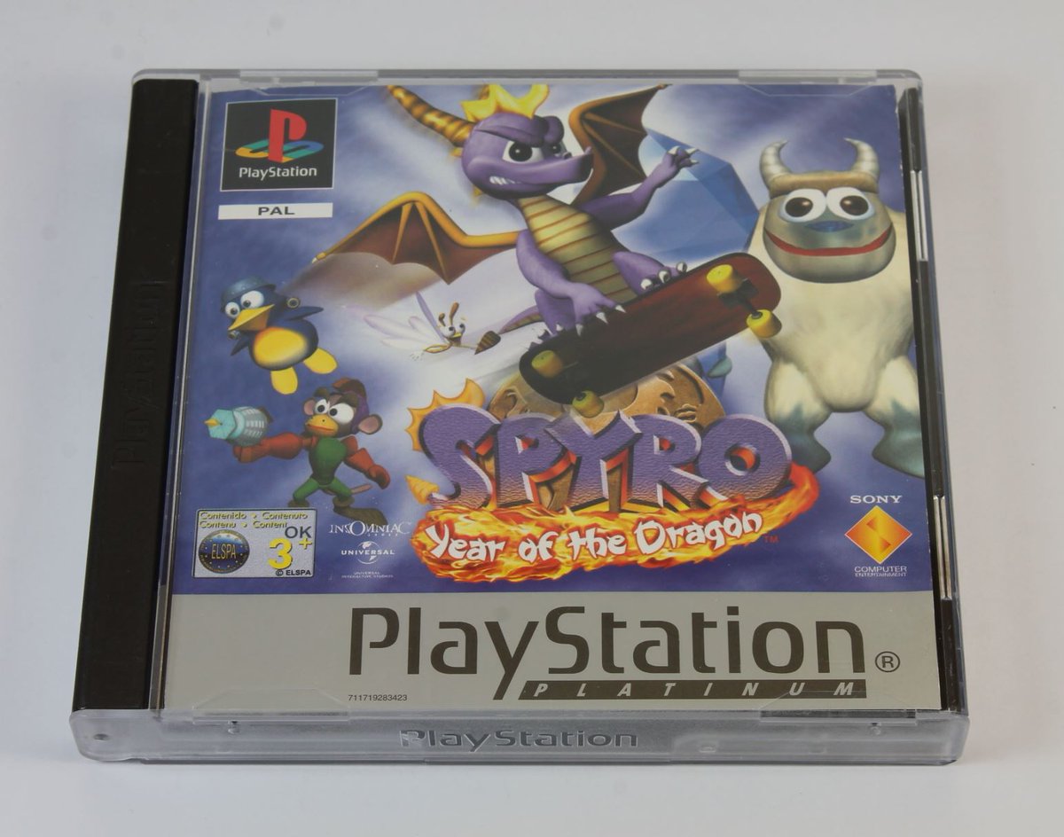retro_games_uk's tweet image. Back in Stock - #Playstation: #Spyro3YearOfTheDragon (4 photos) retro-games.co.uk/PS1/Spyro_3_Ye…