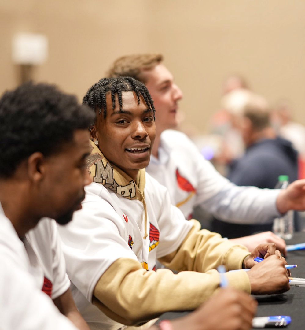 CardsPlayerDev's tweet photo. Our guys got their first taste of #CardsCaravan this weekend! Thanks to all the fans that came out and showed their support. https://t.co/nSEdTS0vAV