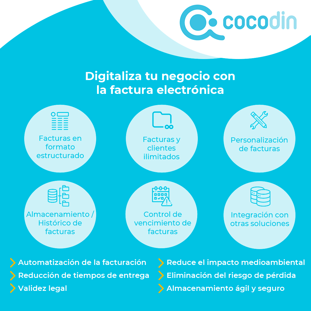 👉¡Da un paso más en la digitalización de tu #negocio con la #FacturaElectrónica!

Aprovecha el bono de hasta 2.000€ de #KitDigital para tener #digitalizado el flujo de emisión de las #facturas a tus #clientes.

cocodin.com