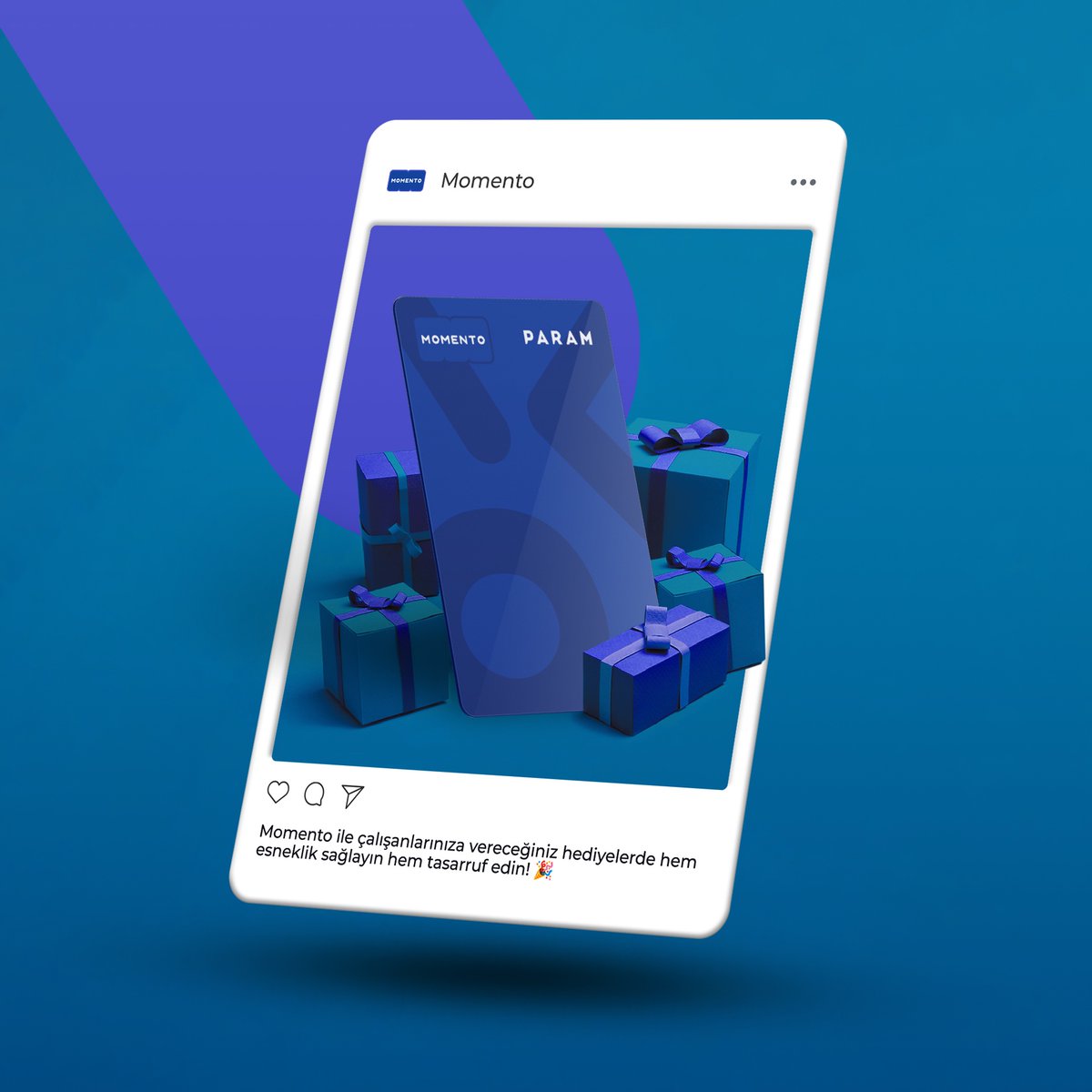 Momento ile çalışanlarınıza vereceğiniz hediyelerde hem esneklik sağlayın hem tasarruf edin! 🎉

Siz de #Momentolu olmak için bizimle iletişime geçin👉 momento.com.tr

#Momento #KutlamaDünyası 🏆💙