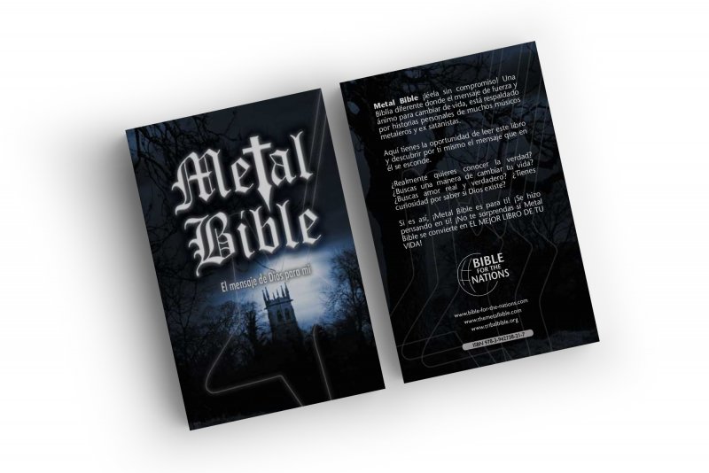TheMetalBible's tweet photo. Do you like the Metal Bible and want to help to reprint 10 000 Spanish Metal Bibles? Then you can donate via the link below. Any gift is greatly appreciated &amp; will be to much blessing so we can reach out to more metalheads with the great news of Jesus! 
https://t.co/HDryTRmGAS https://t.co/H9LovPJbto