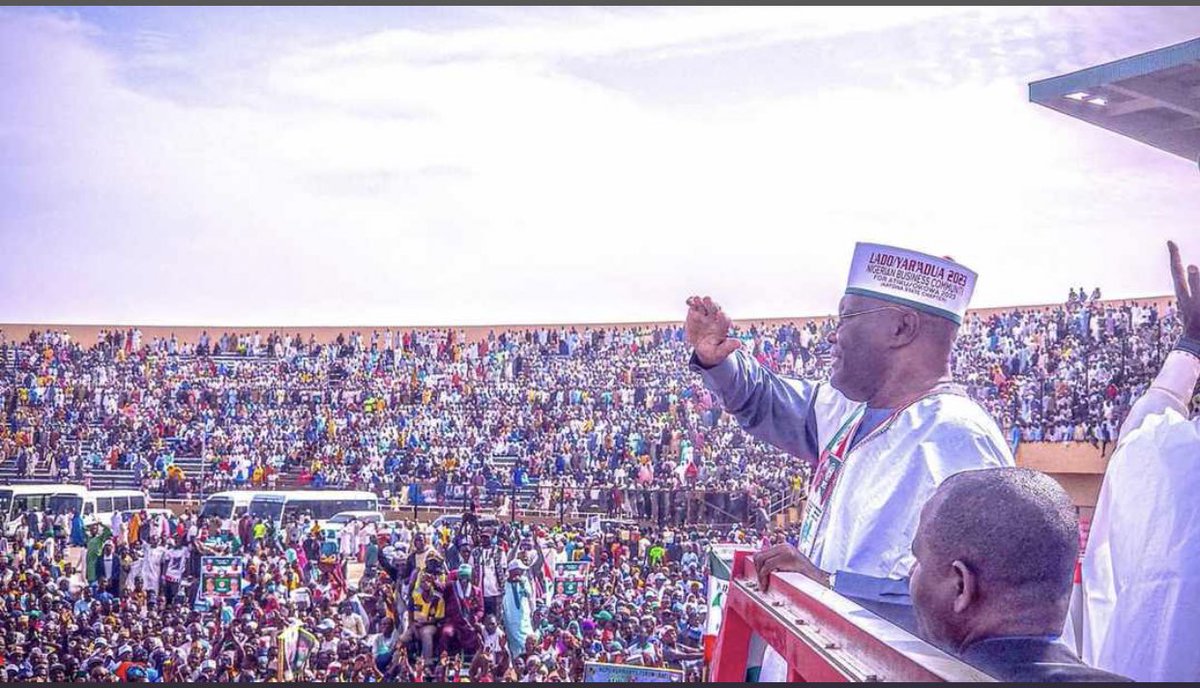 Yola_Twitta's tweet photo. Whether you like it or not, @atiku Abubakar is the next president of Nigeria. https://t.co/Fqboj7gmdo