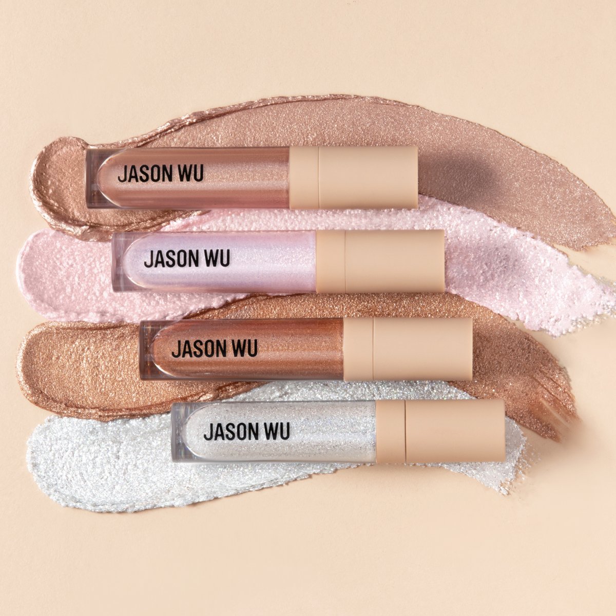 JasonWuBeauty's tweet photo. Celestial Lust is a shimmer glitter cream eyeshadow that’s quick drying and lasts all day. These come in classic flattering colors that deliver a subtle or bold eye look — one that can take you from day to night ✨😍
#jasonwubeauty #jasonwu #jw #creamshadows https://t.co/5mkisxyl4T