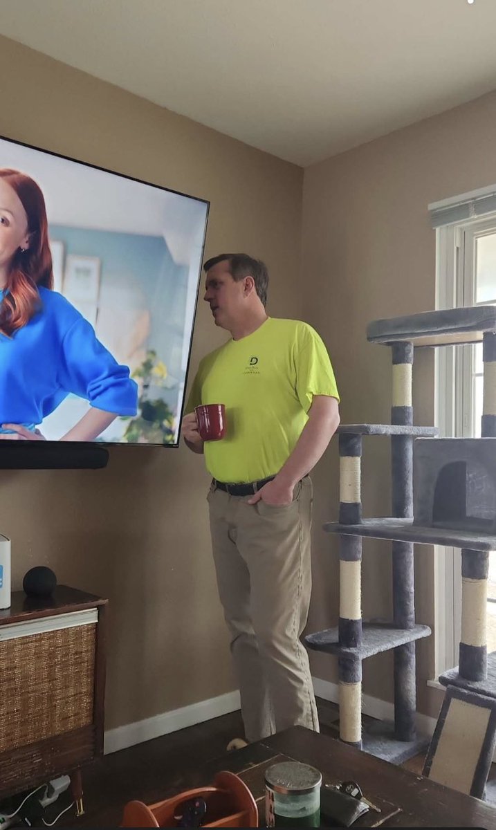 kcalarmman's tweet photo. TV’s and mounting are always on my mind! #dandanthealarmman #tvmounting #tvinstallation #fireplacemakeover https://t.co/AOLF1vDRvs