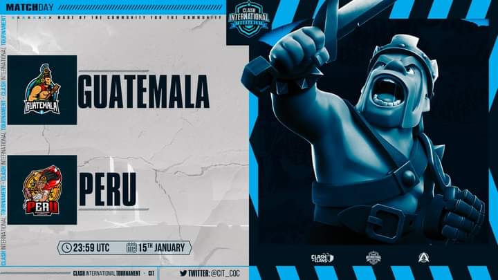 Selección de Guatemala Clash of Clans (@co_guatemala) on Twitter photo Se viene una gran guerra.
Por el canal de <a href="/JACKYGAMER10/">JACKY_GAMER</a>
Hoy domingo 15 de enero 2023
a las 6:00 pm hora de Guatemala 🇬🇹
<a href="/NebuR091/">WRGT | NEBUR</a> <a href="/Sanch3z07/">𝓞𝓶𝓪𝓻 𝓢𝓪𝓷𝓬𝓱𝓮𝔃 07</a> <a href="/WalliedX/">Wallie dX</a> Se viene una gran guerra.
Por el canal de <a href="/JACKYGAMER10/">JACKY_GAMER</a>
Hoy domingo 15 de enero 2023
a las 6:00 pm hora de Guatemala 🇬🇹
<a href="/NebuR091/">WRGT | NEBUR</a> <a href="/Sanch3z07/">𝓞𝓶𝓪𝓻 𝓢𝓪𝓷𝓬𝓱𝓮𝔃 07</a> <a href="/WalliedX/">Wallie dX</a>