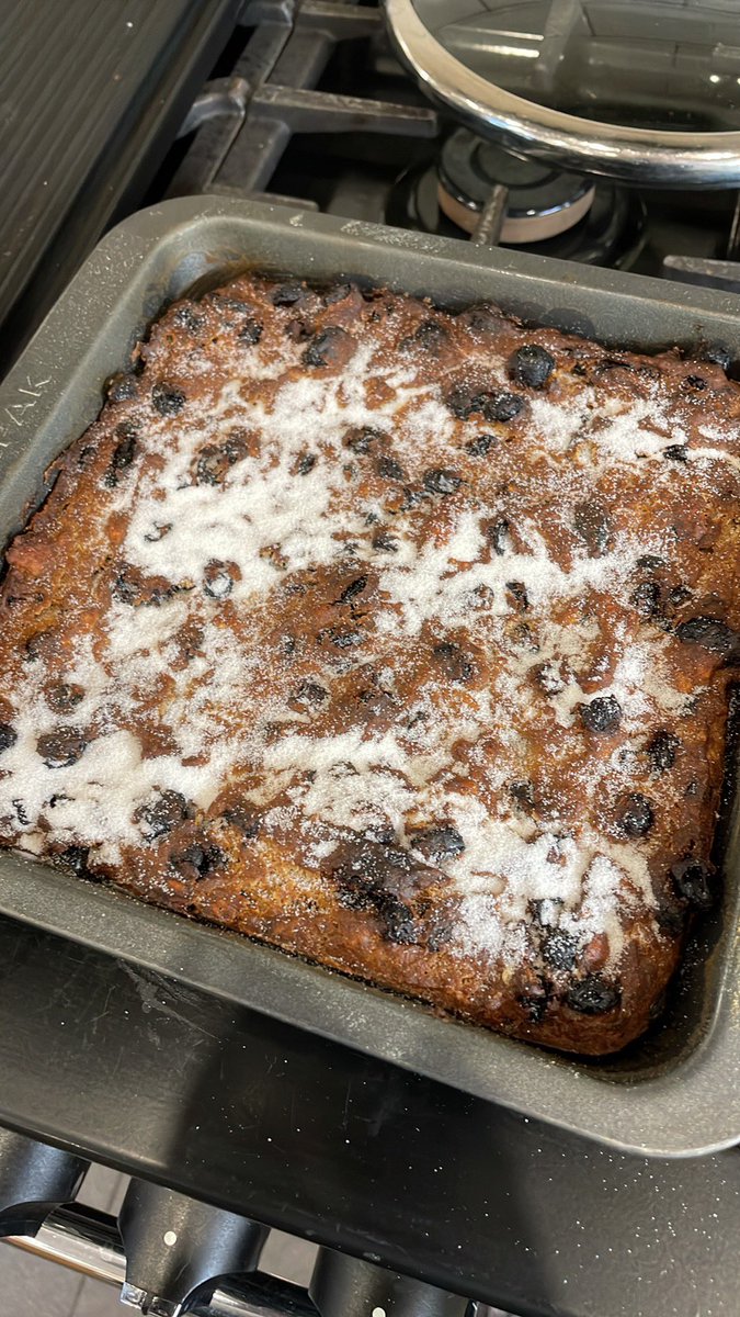 Fancied a good old fashioned bread pudding, it’s blinking bostin!