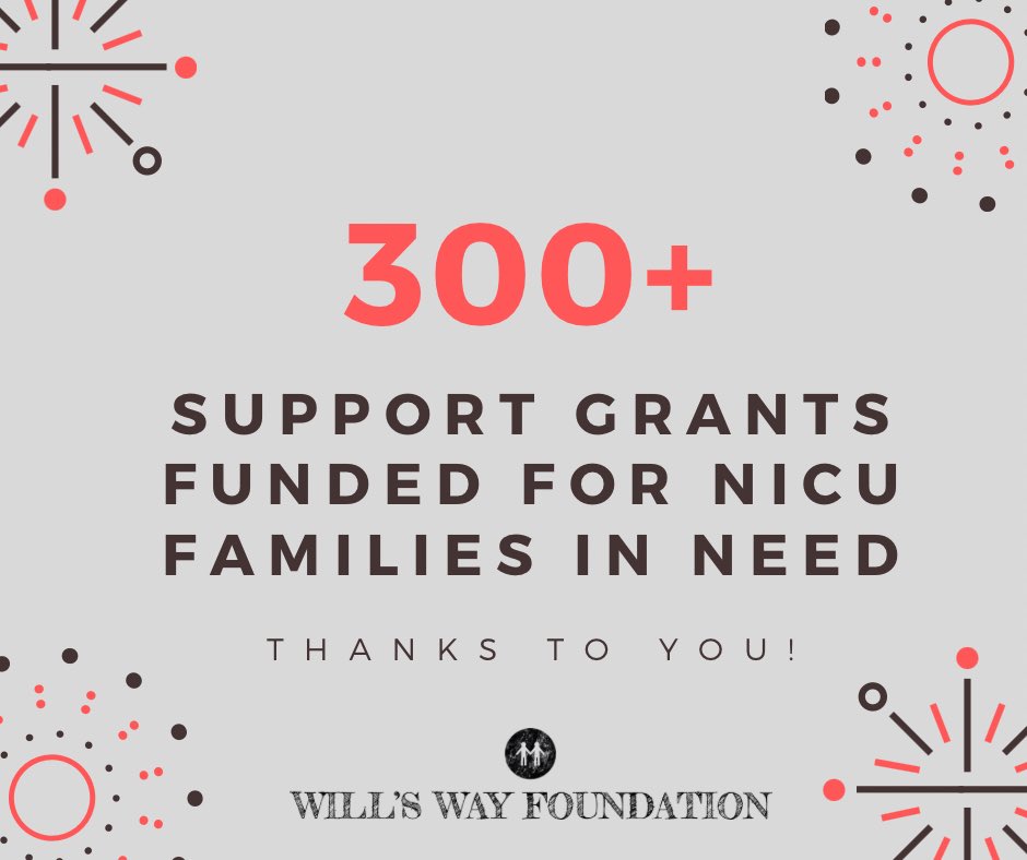 In December, every donation to <a href="/willswayus/">Wills Way Foundation</a> was matched by the Lothe Family Fund. A great big THANK YOU for your support over the holiday season…and always!