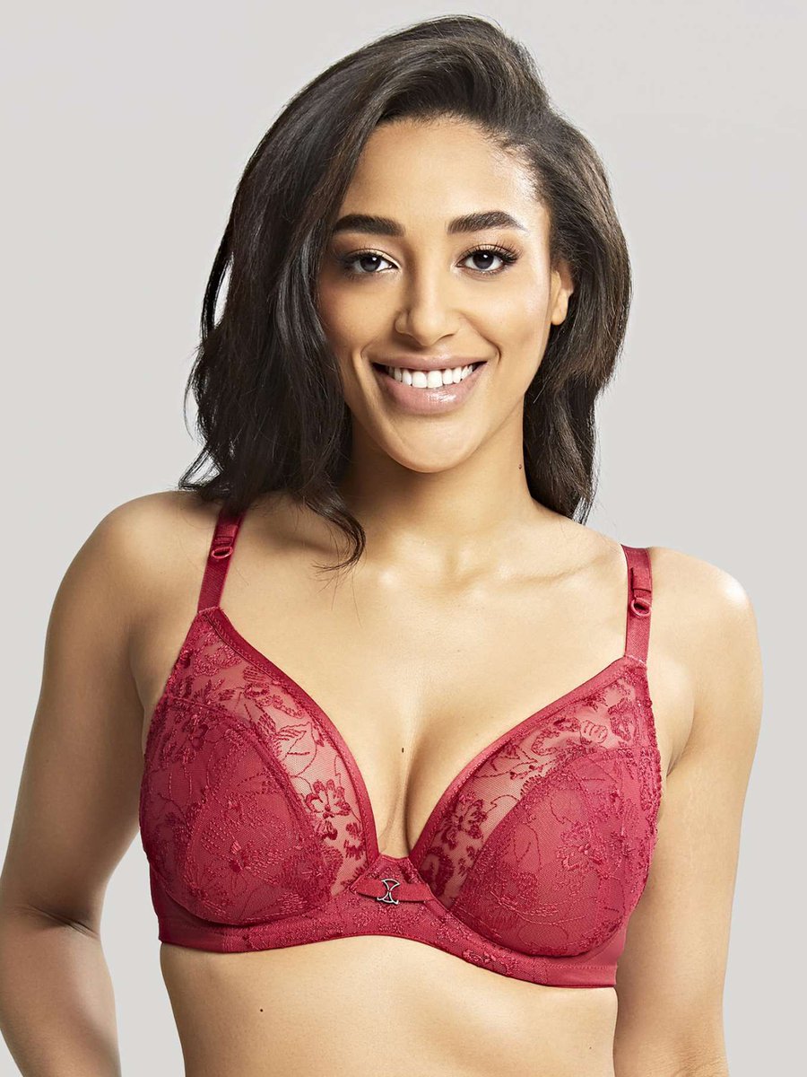 BelleLacet's tweet photo. A bra that WON’T SHOW UNDER A WHITE SHIRT. Red bras are actually invisible under white shirts. Seriously, go put on a white shirt, come to Belle Lacet and try on the new Yasmin Plunge bra in Ruby. https://t.co/z2XkACbPDL
