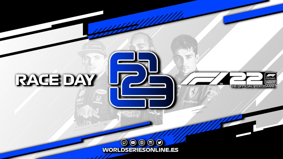 🏁 ¡Race Day! 🏁

🏆 - Categoría #F23.
🇧🇭 - Gran Premio Baréin.
🕚 - 23:00h (Hora peninsular).
🎙 - <a href="/LHuayamave01/">Luis Huayamave</a>.
📺 - twitch.tv/wso_formula1.