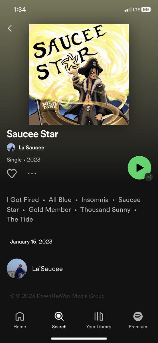 FTLaSaucee's tweet photo. Tap in Saucee Star is out now on all Platforms ❗️❗️❗️❗️ https://t.co/F31kt8uKJG
