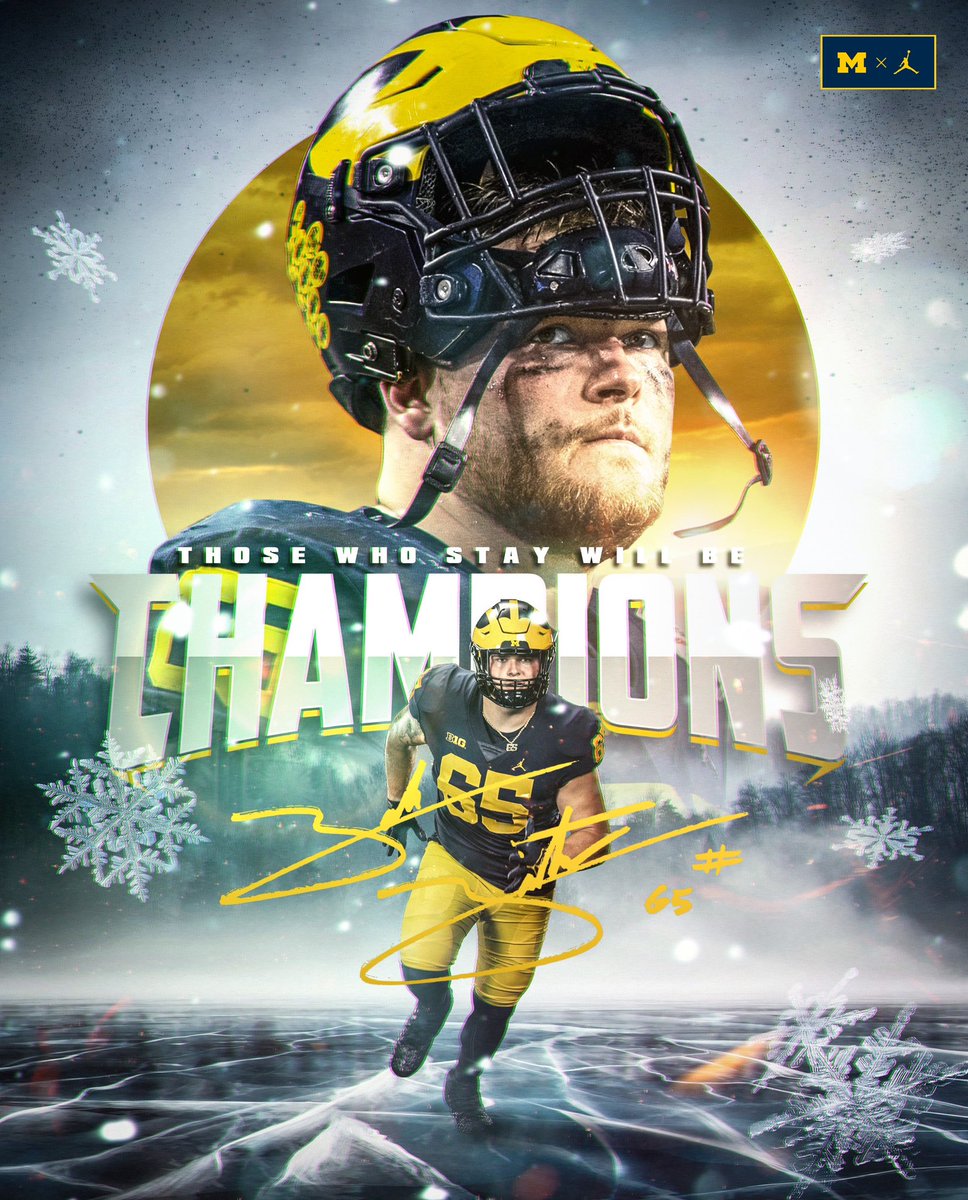 Back To Finish What We Started! #GoBlue