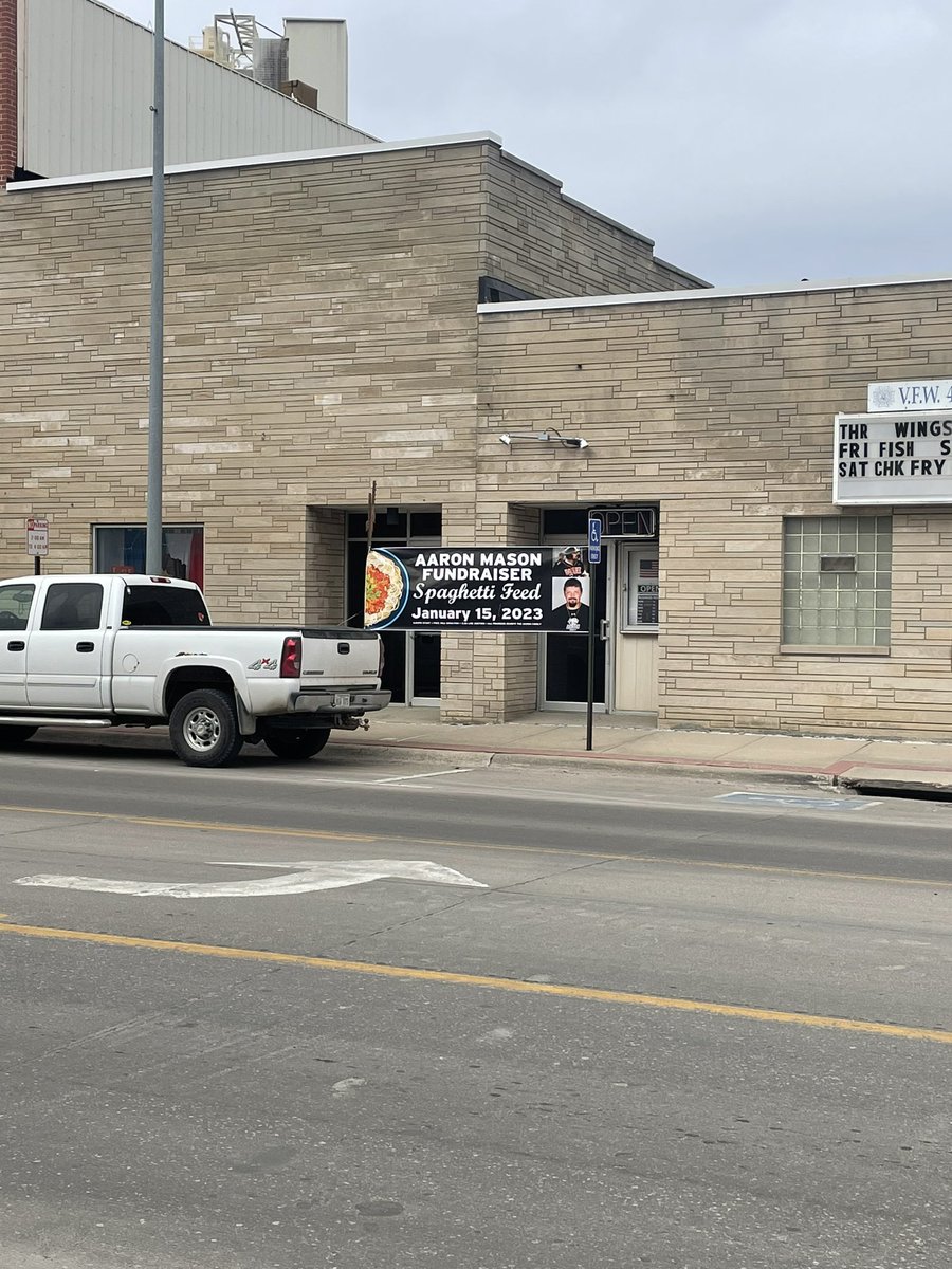 The spaghetti is boiling. The sauce is simmering and the sign is up. Don’t forget to attend in Crete at veterans and friends today. <a href="/amason_11/">Aaron Mason</a> fundraiser.Lots of great auction items.
<a href="/TrevorVarley1/">Trevor Varley</a> <a href="/DoaneBaseball/">Doane Baseball</a> <a href="/Edschultz9Eric/">Eric Schultz</a> <a href="/theyardNE/">The Yard Nebraska</a> <a href="/CreteLegion147/">Crete Legion Baseball Jrs/Srs Post #147</a>