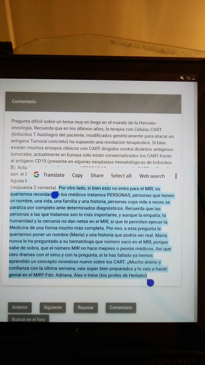 Que por qué <a href="/Irene_sanchezv/">Irene Sánchez Vadillo</a>   es la profe más querida de toda la Academia??